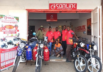 Une nouvelle boutique de motos Sonlink a été ouverte au Kenya