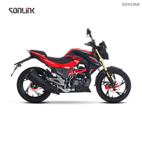 Sonlink Sportbike 200CC essence moto de course sur route AK