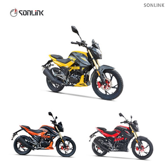 Sonlink Sportbike 200CC essence moto de course sur route AK